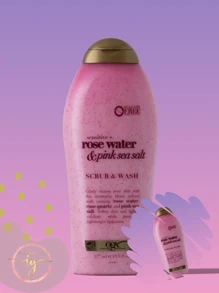 Jabon corporal con exfoliante OGX - Rose water - Ver 1