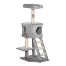 PawHut Cat Scratchers - Light Grey - View 3