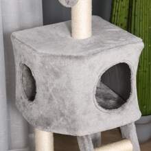 PawHut Cat Scratchers - Light Grey - View 5