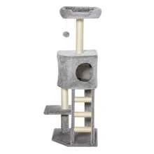 PawHut Cat Scratchers - Light Grey - View 4