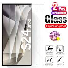 2Pcs Full Cover Tempered Glass Compatible With Samsung Galaxy S25 Ultra S24 Ultra Plus 5G 2024 Protective Glass Sumsung Samung S25Ultra S25+ S 25 S24Ultra S24+ S 24 Plus A15 A55 A35 A25 S23FE S20FE S21FE A14 A34 A54 A13 A23 A33 A53 A12 A52 A72 A51 A71 A24 A22(4G) Gift For Birthday, Family, Friends Phone Screen Protector, Phone Accessories