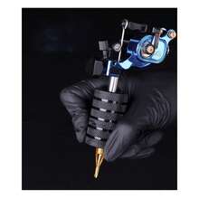 Mangos De Aluminio Para Agujas De Máquinas De Tatuar 25mm - Negro - Ver 4