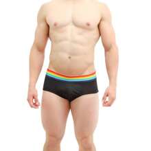 Men Briefs - Black - View 2
