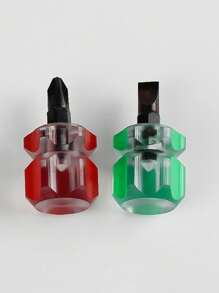 2pcs Sewing Machine Screwdriver Kit. Mini Short Screwdriver. Portable Radish Head Needle Plate Screwdriver. Repair Sewing Tools, Tools For Men