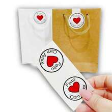 Label Stickers - 紅色 - 查看 2