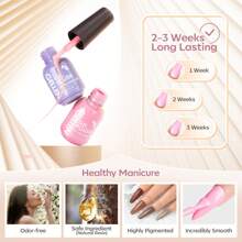 Gellen Gel Sơn Móng Tay 6ml Trong Một Chai | Màu Xám | Để sử dụng với đèn móng tay UV/led | Chỉ sử dụng cho salon chuyên nghiệp - Đen và trắng - Xem 5