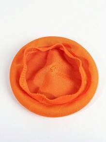1pc Unisex Alla Moda Nuovo Stile Fatto A Mano Fai Da Te Carino Germoglio Di Soia Decorazione Cappello Da Pittore Berretto Da Frutta Sottile Traspirante Per La Primavera E L'estate. Adatto Per Regali Di Festival, Feste E Abbigliamento Quotidiano