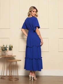 Women Dresses - 寶藍色 - 查看 5