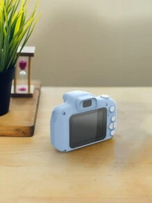 1080P Mini Portable Digital Camera, Rechargeable Camera With 2-Inch Screen And 15MP Resolution, Suitable As Christmas/Birthday Gift For 3-12 Years Old Boys And Girls, Includes 1 TF Card And Card Reader - Blue - View 3