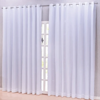 Cortina Charming 6,00m x 2,50m Grande Para Quarto, Sala, Escritório e Decoração