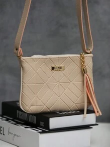 Women Shoulder Bags - 米色 - 查看 1