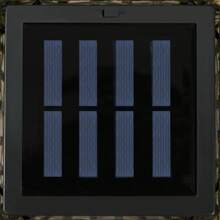 Outsunny Outdoor Rattan Solar Lantern, Brushed PE Wicker Patio Garden Lantern Wtih Auto On/Off Solar Powered LED Lights For Indoor & Outdoor Use, Porch, Yard, Lawn, Courtyard, Grey - Grey - View 8