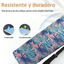 ANTSAY Bolsa para esterilla de yoga, Mochila de yoga con cordón fácil de llevar Bolsa de transporte para esterilla de yoga con bolsillo multifuncional y correa ajustable para el hombro - BG180007 - Ver 3