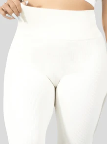 Women Leggings - White - View 4