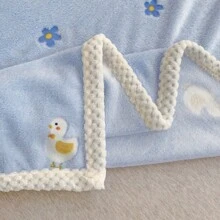 1 pièce Couverture bébé 70*100cm/27,6*39,4 pouces, douce et confortable, couverture nouveau-né, accessoires de la chambre de bébé, toutes saisons