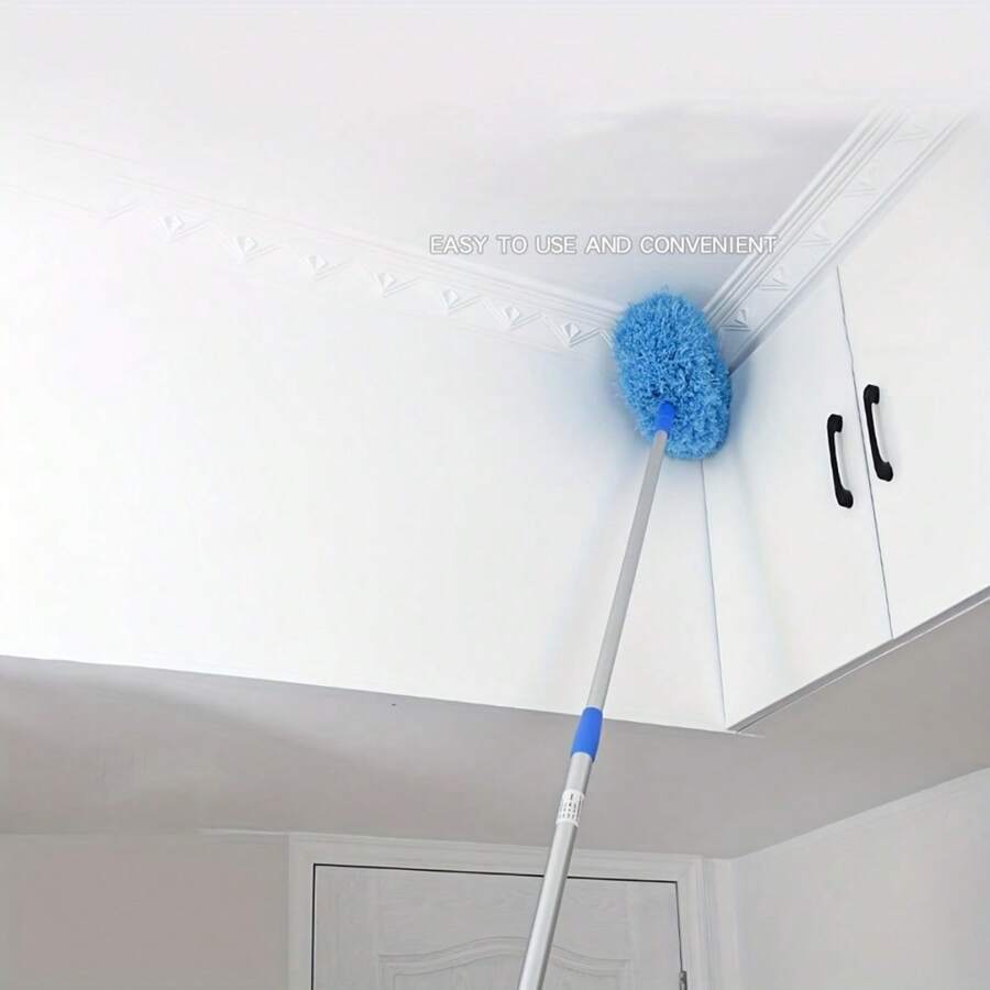 1pc, Ceiling Fan Cleaner Dusters With Extension Pole, Dust Removal