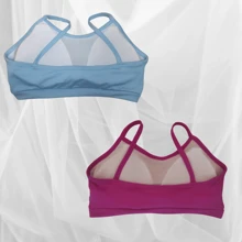 Women Sports Tees & Tanks - Blue - View 2