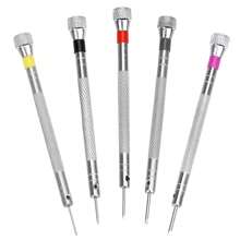 5 Pieces Screwdriver Precision Screwdriver Set Watch Screwdriver Set,Watchmakers Screwdriver Set Watch Hand Removal Tool Meter Repair Screwdriver Kit 45 Steel Screwdriver Glasses Screwdriver - one-size - View 1