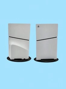 1pc PlayStation 5 Slim Console Optical Disc Version Cooling Stand Vertical Stand Game Accessories, Sailboat Shaped Special Stand