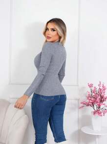 Women Sweaters - Xám - Xem 4