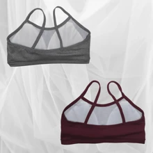 Women Sports Tees & Tanks - 深灰色 - 查看 2