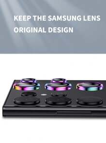 1 套彩色/黑色/银色相机镜头保护膜，适用于三星 Galaxy Z Flip 5/Galaxy Z Fold/Galaxy S23/24 Ultra/A55/A35/A34/A15/A05s/S24 FE/S25/S25 Ultra/Galaxy Z Flip 6/Galaxy Z Fold 6/Galaxy Z Flip 7/Galaxy Z Fold 7 防水防震防摔防刮防指纹全覆盖 - 彩色 - 查看 8
