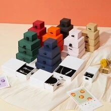 Đồ trang sức Hộp Quà , Giấy Hộp , Dây chuyền Hộp , Ngăn kéo Hộp , Hộp Nhẫn , Bao bì trang sức Hộp , Kéo Hộp đồ trang sức , Thích hợp Đối với Nhiều loại Lốp xe Của Đồ trang sức Đối với bao bì - hộp ngăn kéo - Xem 1