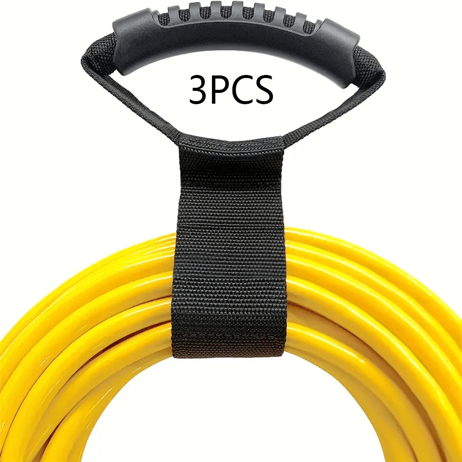 Heavy Duty Storage Strap With Extension Cord Organizer For Garden Hose
