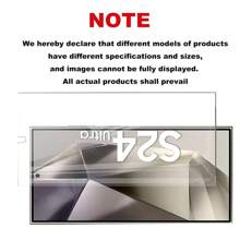 High Definition Scratch-Resistant Tempered Glass Screen Protector, Compatible With Samsung S24 Ultra/S24 Plus/S24 Series - Clear - View 6