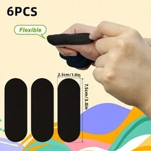 6入組保齡球配件套裝-腕部支撐,拇指保護器,手指握把,男女均適用 - 淺藍色 - 查看 2