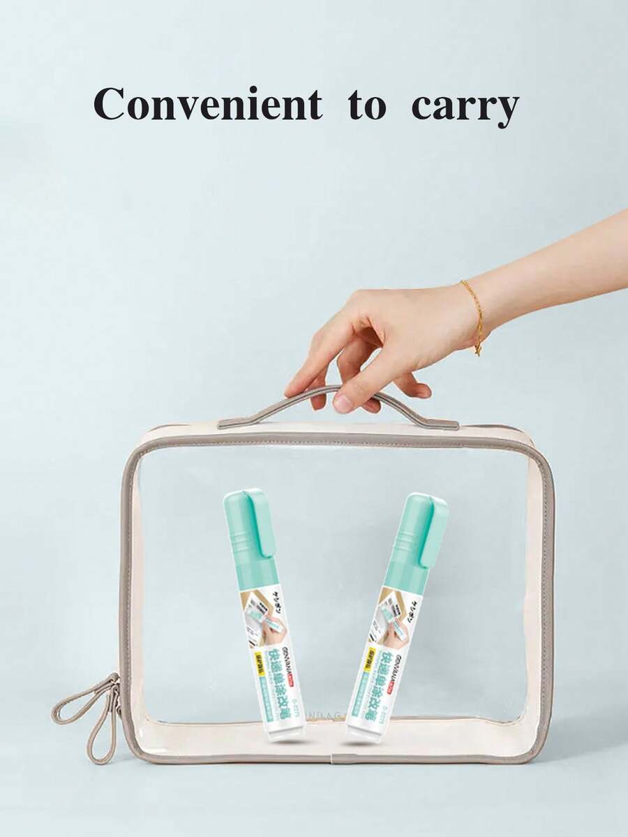 1pc Express Code Writing Pen With Thermal Sensitive Paper & Privacy