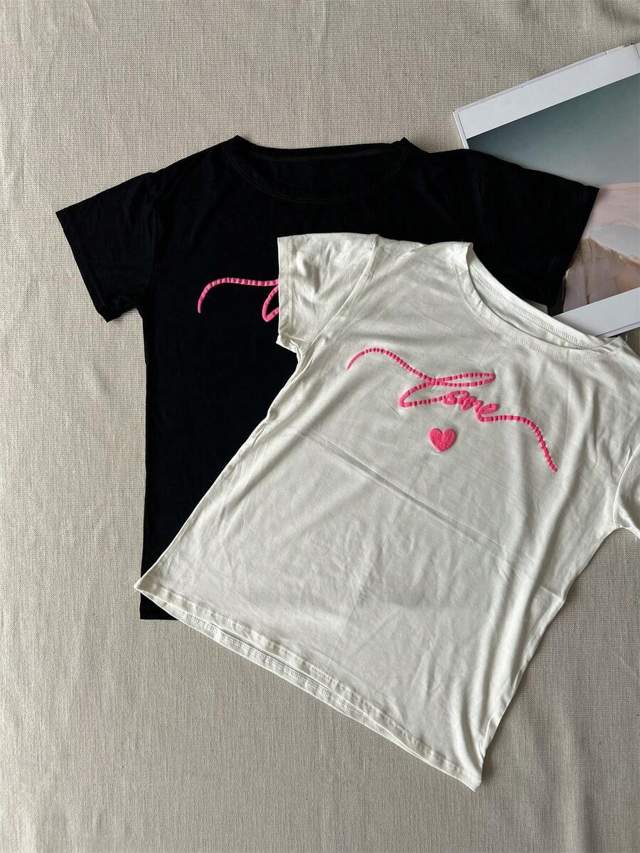 Women T-Shirts - 白色 - 查看 1