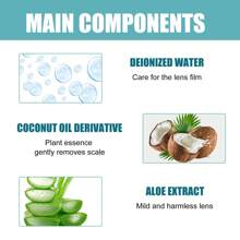 Jue-fish眼鏡鏡片刮痕修復劑,修復磨損模糊的眼鏡鏡片玻璃,翻新和維護代理 - 黑色 - 查看 6