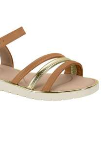 Women Flat Sandals - Lạc đà - Xem 3