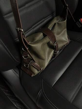 Y2k axelväska under armarna i fransk stil med lyxig metallisk struktur, glansigt oljevaxläder, motorcykelhandtag, coolt streetwearmode, kan bäras som axelväska Nyhetsväskor Gotisk stil Y2K StyleSweet coolväska, rockväska för kvinnor