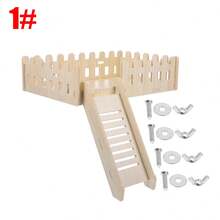 Hamster Platform Toy, Platform Ladder Toy For Hamster Cage With Ladder - Apricot - View 5