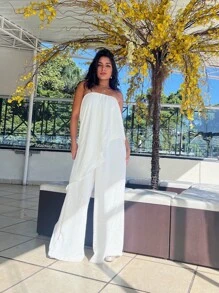 Women Jumpsuits - White - View 3