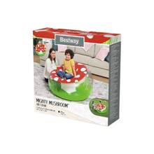 Puff Inflatable Armchair Mushroom Inflatable Chair Children's Air Puff Mushroom Mushroom Design - 紅色 - 查看 4