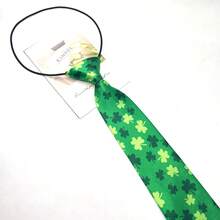 1 Chiếc Cà Vạt In Hình Ngày Thánh Patrick Cho Nam Dành Cho Tiệc Hóa Trang Làm Việc - Nhiều màu - Xem 3