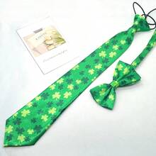 1 Chiếc Cà Vạt In Hình Ngày Thánh Patrick Cho Nam Dành Cho Tiệc Hóa Trang Làm Việc - Nhiều màu - Xem 1