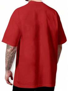 Men T-Shirts - 紅色 - 查看 2