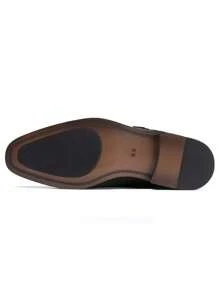 Mocasines de corte ancho - Negro - Ver 6