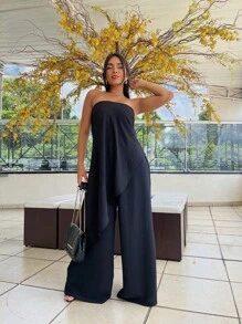 Women Jumpsuits - Black - View 1