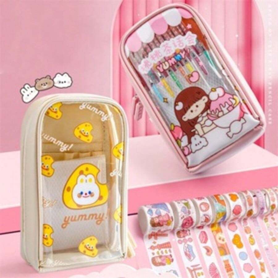 Pencil Bags - Hồng - Xem 1