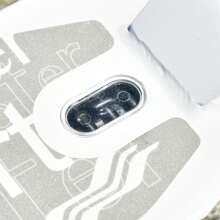 HOMCOM Folding Kick Scooter 2 Big Wheels Teens Adult 14+ Adjustable Ride On - White - View 9