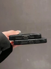 1入時尚豹紋圖案PU皮革震撼防護多彩繪製手機殼，適用於蘋果iPhone - 彩色 - 查看 4
