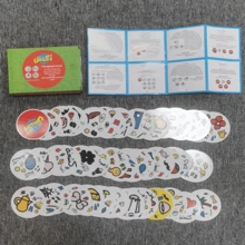 阿拉伯早晨茶遊戲，牌組1套阿拉伯早晨茶遊戲，桌遊，卡牌遊戲，阿拉伯卡牌，適合家庭聚會，派對遊戲和有趣的禮物阿拉伯早晨茶遊戲，綠色套裝，阿拉伯早晨茶套裝，早晨茶卡牌遊戲，牌組 - 軍綠色 - 查看 3