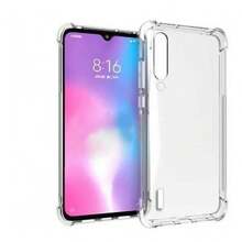 Capa Mi A3 Anti Impacto Capinha De Silicone Transparente Para Celular Xiaomi + Proteção Contra Quedas - Transparente - Visão 4