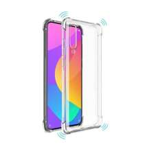 Capa Mi A3 Anti Impacto Capinha De Silicone Transparente Para Celular Xiaomi + Proteção Contra Quedas - Transparente - Visão 1