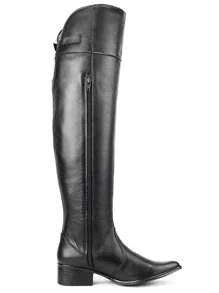 Women Over-The-Knee Boots - 黑色 - 查看 4